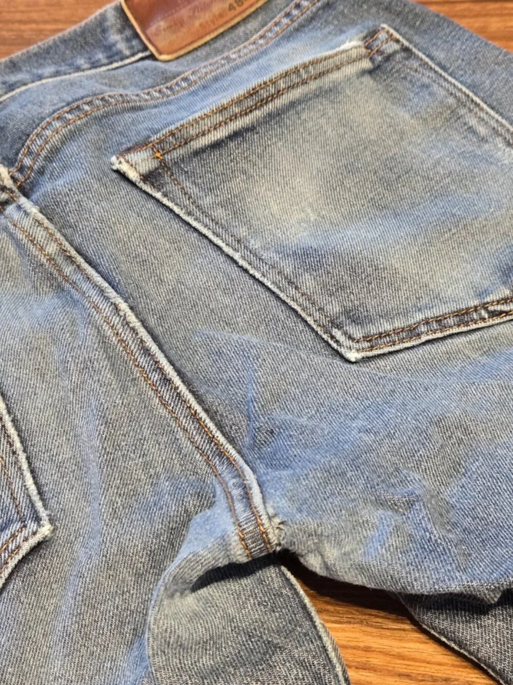 J.Crew Men’s 484 Slim Jeans 32x34 Kurabo Japanese Denim Vintage Wash